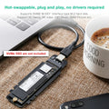 CHOETECH M.2 to USB SSD Reader, Supports 2230/2242/2260/2280 M-Key PCI-E NVMe - SuperSaverAU - view 5