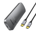 Choetech PC-HDE16 USB-C to M.2 B-Key Hard Drive Enclosure (10Gbps) - SuperSaverAU - view 1