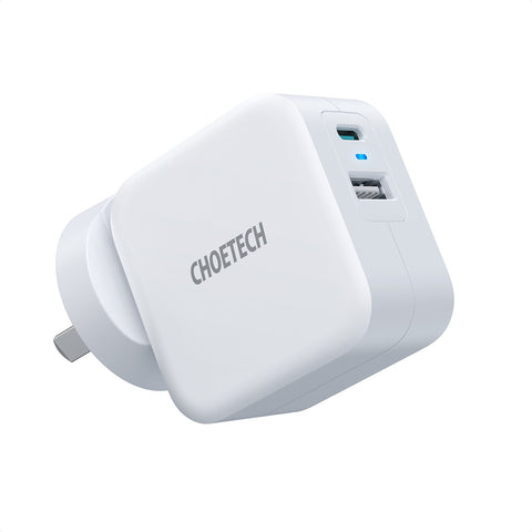 CHOETECH PD5002 20W PD & 18W QC3.0 Fast Charger