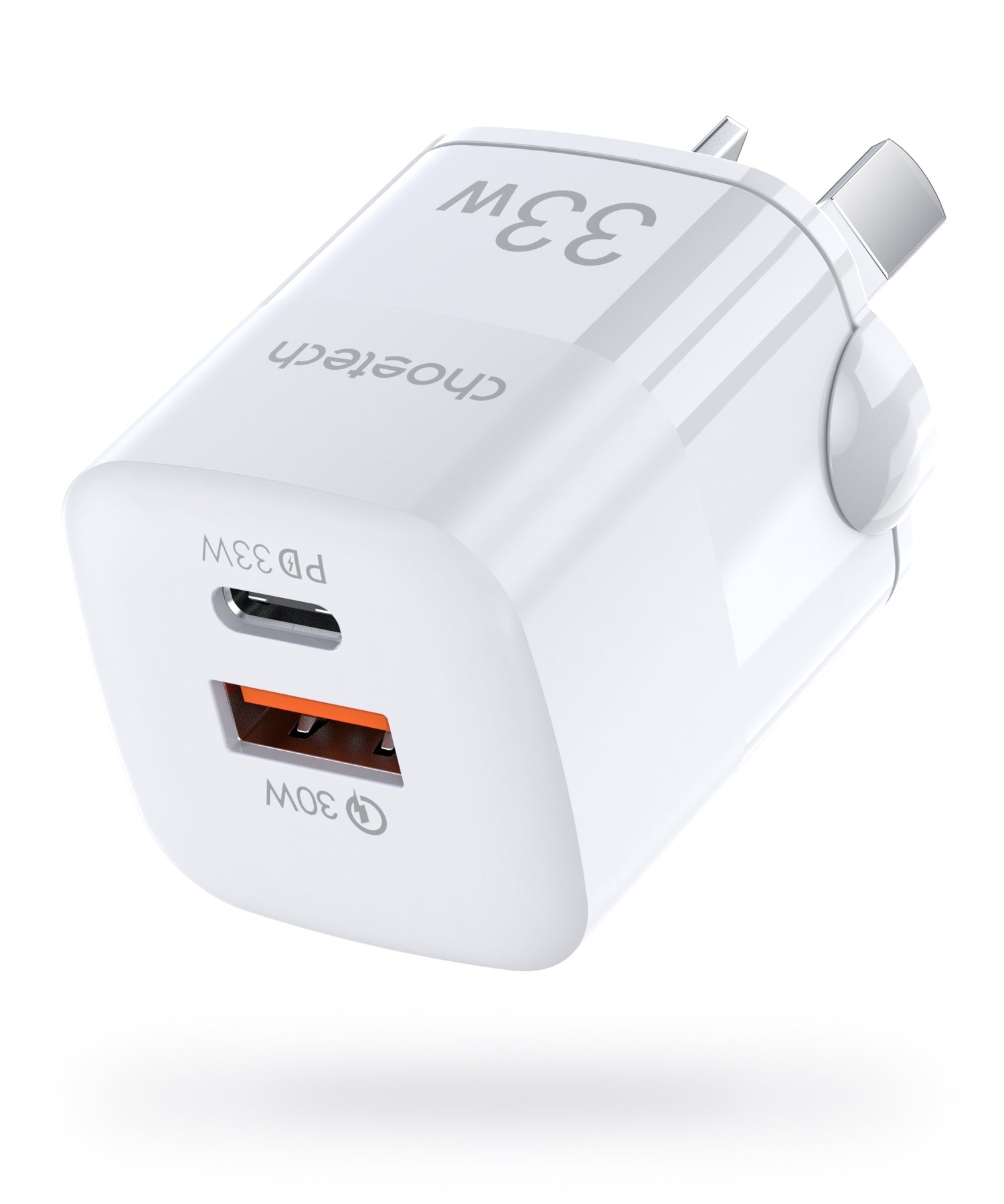 CHOETECH PD5006 33W Dual Port Wall Charger - SuperSaverAU - view 1