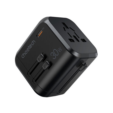 CHOETECH 30W Fast Universal GaN Travel Charger with 4 Ports & Safety Protection - SuperSaverAU - view 1