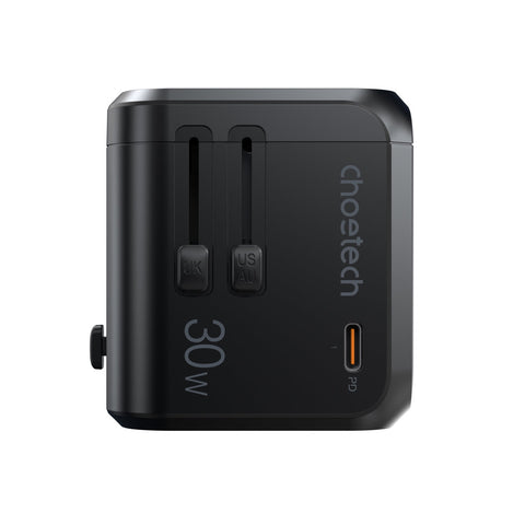 CHOETECH 30W Fast Universal GaN Travel Charger with 4 Ports & Safety Protection - SuperSaverAU - view 2