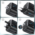 CHOETECH 30W Fast Universal GaN Travel Charger with 4 Ports & Safety Protection - SuperSaverAU - view 3