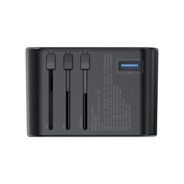 CHOETECH PD5009 65W PD Travel Wall Charger - SuperSaverAU - view 4