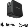CHOETECH PD6055 GAN USB-C + USB-A 70w Travel Charger (US/EU/UK/AU) - SuperSaverAU - view 3