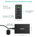 CHOETECH Q34U2Q 5-Port 60W PD Charger with 30W Power Delivery and 18W Quick Charge 3.0 - SuperSaverAU - view 4