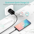 CHOETECH Q5003 18W QC Quick Charger (Black) - SuperSaverAU - view 2