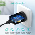 CHOETECH Q5003 18W QC Quick Charger (Black) - SuperSaverAU - view 5