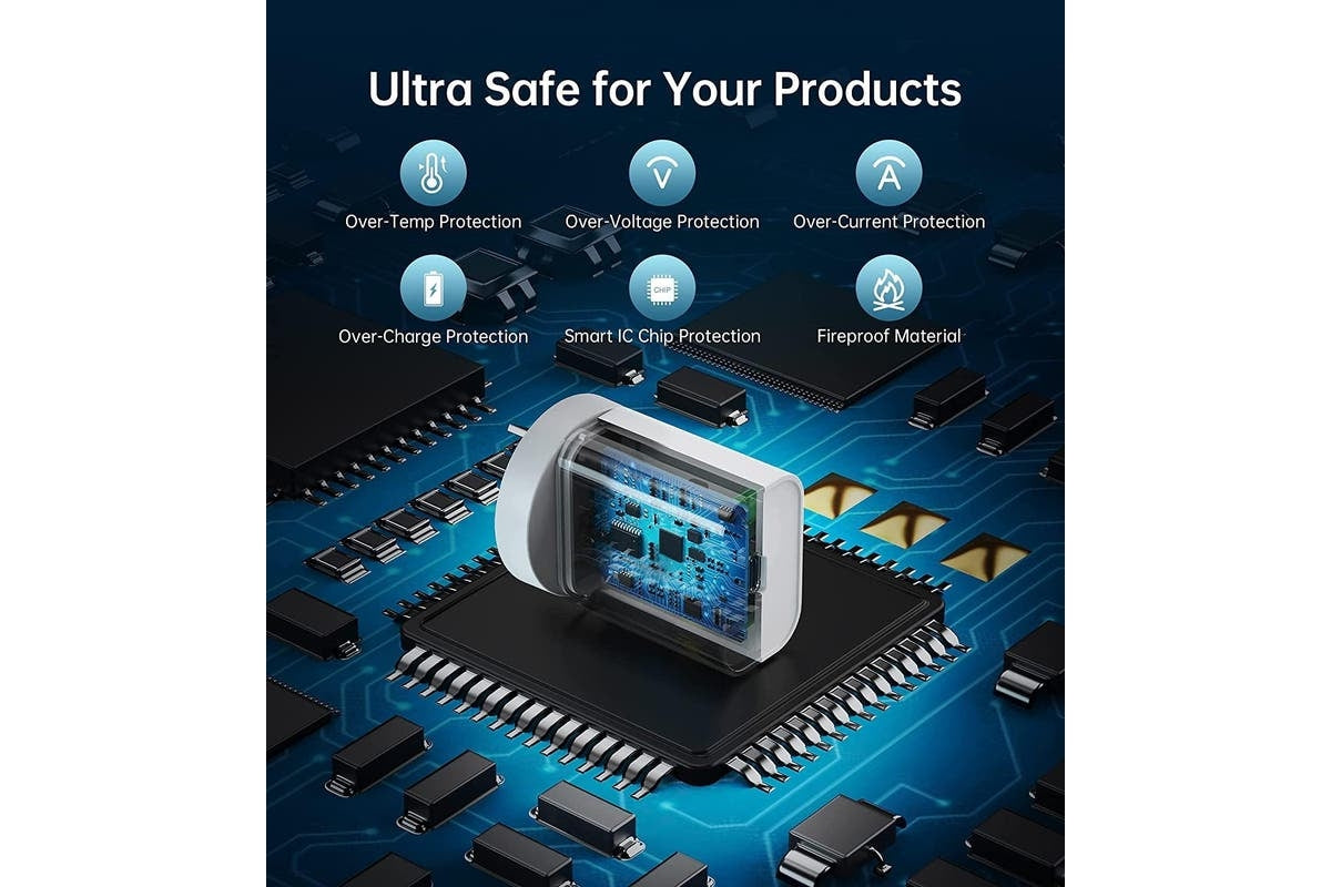 Choetech Q5004 PD Fast Type C Wall Charger 20W - SuperSaverAU - view 3