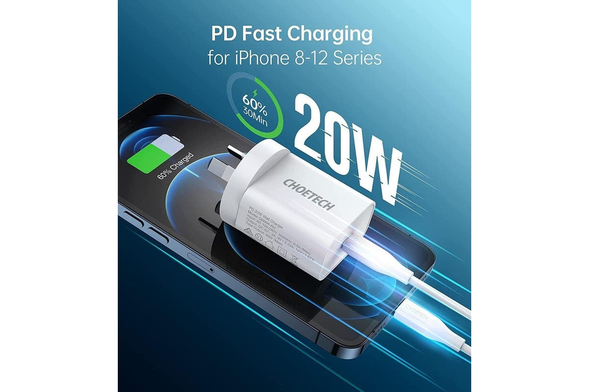 Choetech Q5004 PD Fast Type C Wall Charger 20W - SuperSaverAU - view 4