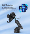 CHOETECH T203-F 15W Gravity Wireless Car Charger Holder