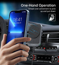 CHOETECH T206-F 15W Magnetic Car Charger Holder - SuperSaverAU - view 5