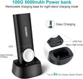 CHOETECH T315 2-in-1 Portable Wireless iWatch Quick Charger 5000mAh Power Bank - SuperSaverAU - view 2