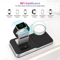 CHOETECH T316 4-in-1 Wireless Charging Station for iPhone/Apple Watch/iPod and all Qi Wireless Cell phones - SuperSaverAU - view 3