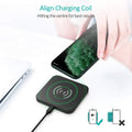 CHOETECH T511BW Fast Wireless Charging Pad Black And White 2 Pack - SuperSaverAU - view 2
