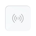 CHOETECH T511-S 10W/7.5W Fast Wireless Charger Pad (White) - SuperSaverAU - view 2