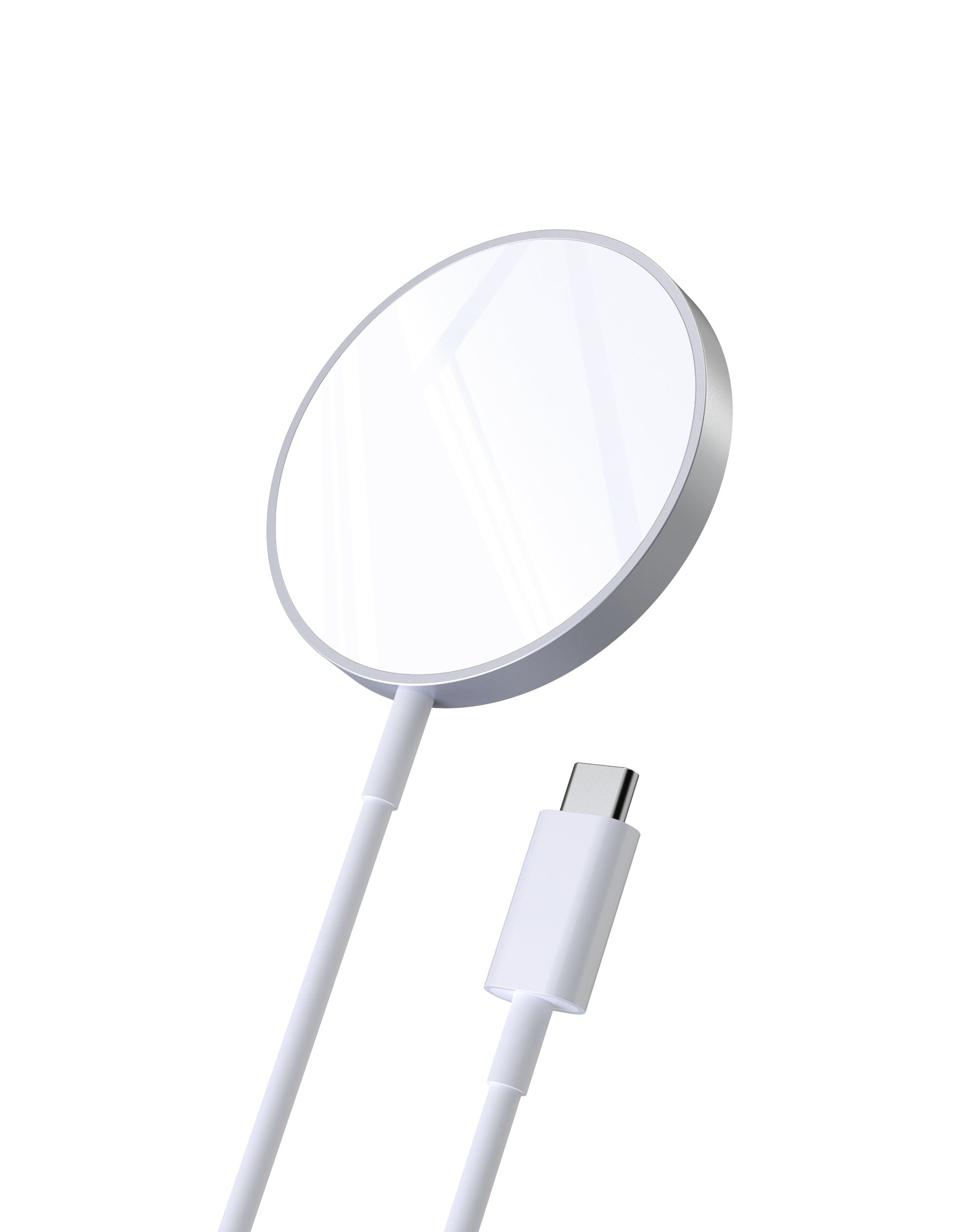 CHOETECH T517-F 15W Magsafe Magnetic Wireless Charger White 1.5M - SuperSaverAU - view 1
