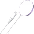 CHOETECH T518-PK Magnetic Wireless Charger for all Qi Cell Phone & iPhones 12/13/14/15 (Pink) - SuperSaverAU - view 2