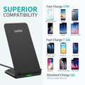 CHOETECH T524S 10W/7.5W Fast Wireless Charging Stand with AC Adapter - SuperSaverAU - view 6