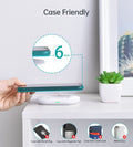 CHOETECH T550-F Airpods/Phone Wireless Fast Charging Pad - SuperSaverAU - view 5