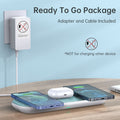 CHOETECH T569-S Magleap 3-in-1 Magnetic Wireless Charging pad with AC Adapter - SuperSaverAU - view 5