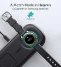 Choetech T570-S 2-in-1 Wireless Charger, 10W Max Wireless Charging Pad with Adapter for Galaxy Watch - SuperSaverAU - view 4