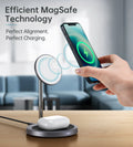 Choetech T575-F MagSafe iPhone Magnetic Wireless Charger Stand - SuperSaverAU - view 2