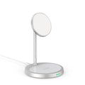 CHOETECH Magnetic Wireless Charger Stand for iPhone 12, 7.5W Fast Charging, Aluminum Alloy - SuperSaverAU - view 1