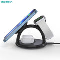 CHOETECH T587-F 3-in-1 Magnetic Wireless Charger Station for iPhone 12/13/14/AirPods Pro/iWatch - SuperSaverAU - view 5