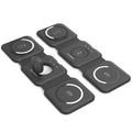 CHOETECH T588-F-BK 3-in-1 Foldable Fast Wireless Charger for Phone/Watch/Earphone - SuperSaverAU - view 3