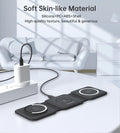 CHOETECH T588-F-BK 3-in-1 Foldable Fast Wireless Charger for Phone/Watch/Earphone - SuperSaverAU - view 5