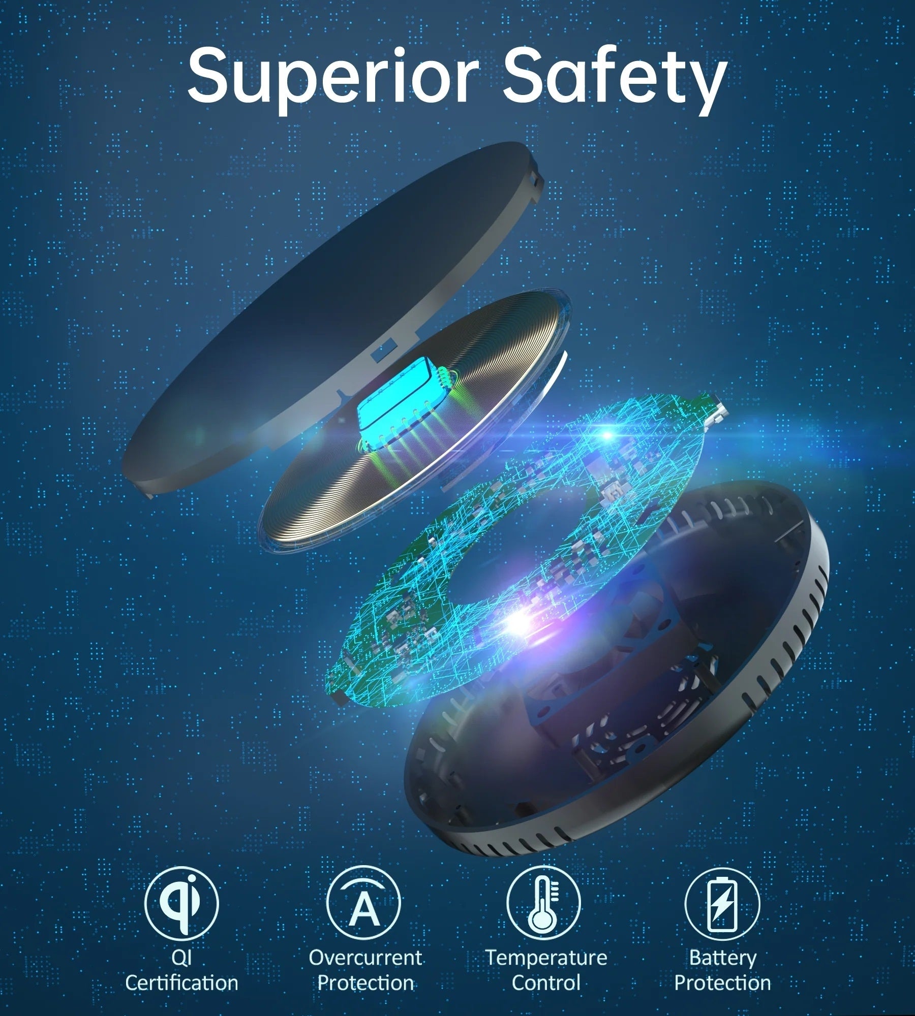 CHOETECH T590-F 10W Invisible Wireless Charger - SuperSaverAU - view 7