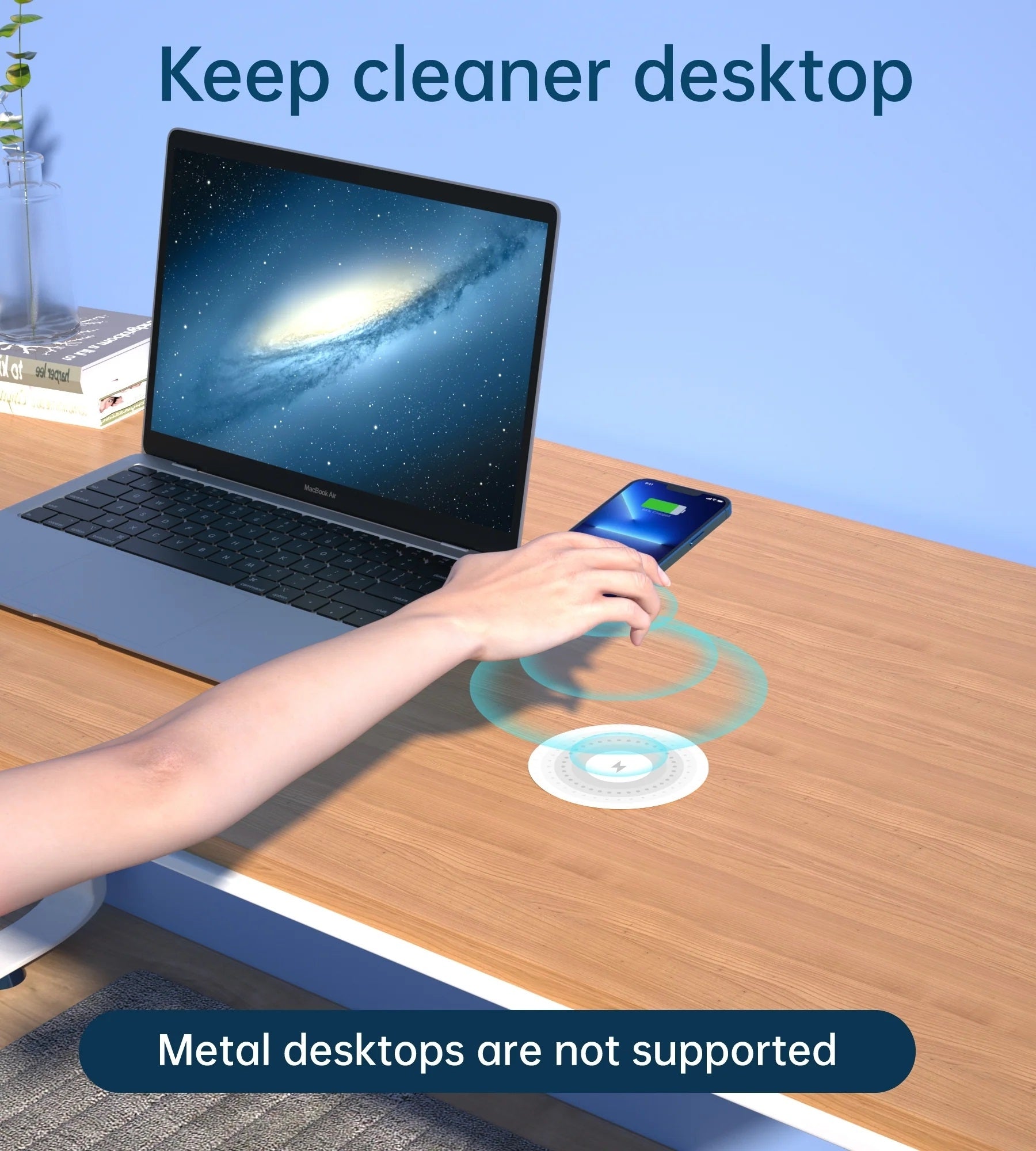 CHOETECH T590-F 10W Invisible Wireless Charger - SuperSaverAU - view 8