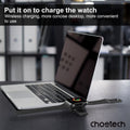 CHOETECH T606-F USB-A +USB-C Magnetic Charger for Samsung & Apple Watch - SuperSaverAU - view 5