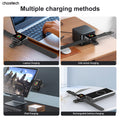 CHOETECH T606-F USB-A +USB-C Magnetic Charger for Samsung & Apple Watch - SuperSaverAU - view 6