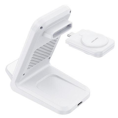 CHOETECH T608-F 15W 4-in-1 Wireless Charger Stand for iWatch and Samsung Watch - SuperSaverAU - view 1