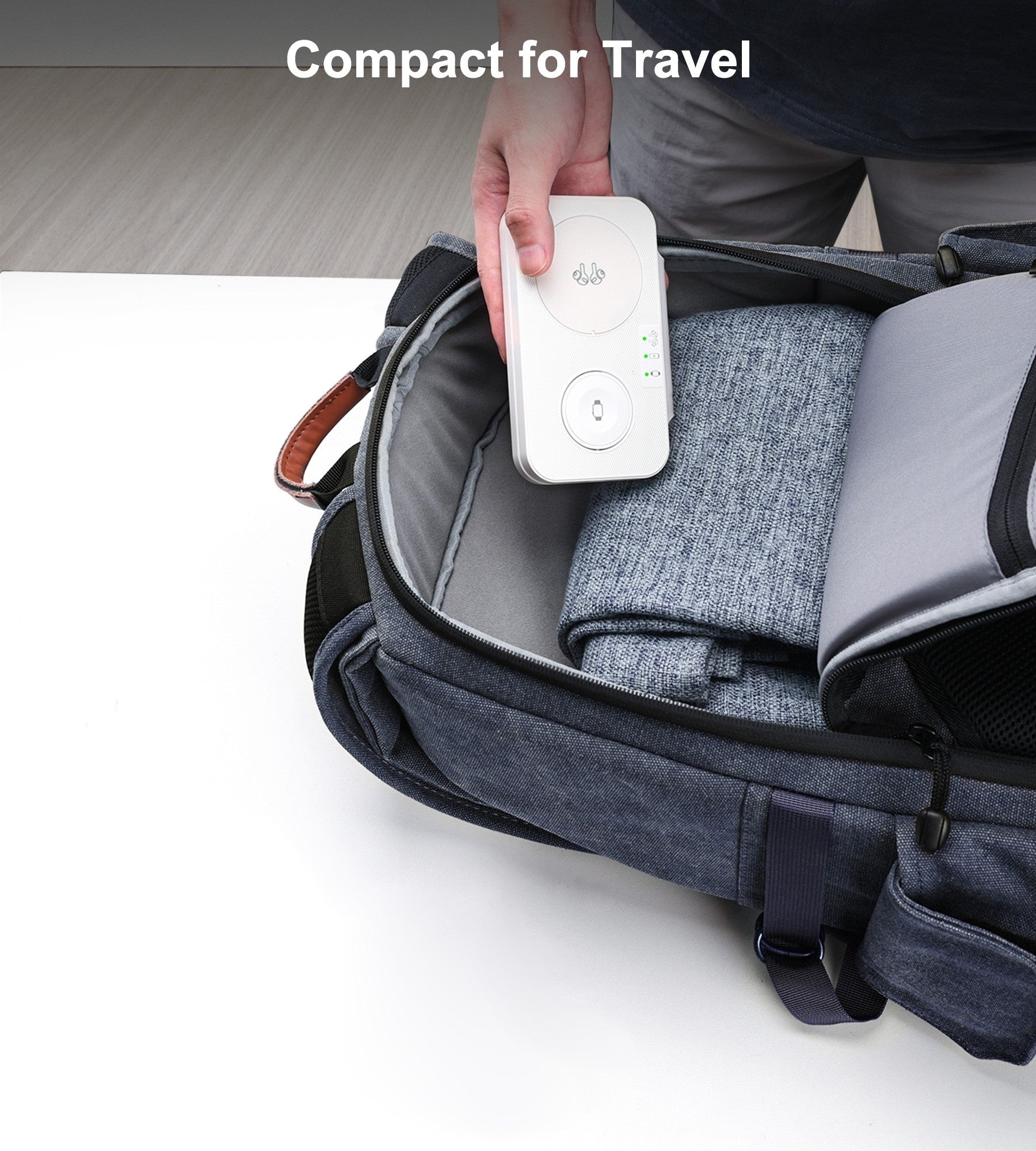 CHOETECH T616-F-WH 3in1 Magnetic Foldable Wireless Charger White - SuperSaverAU - view 7