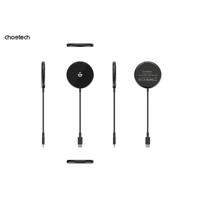 Choetech T697-F 3-in-1 Magnetic Charger for iPhone & AirPods (1.5M)