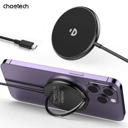 Choetech T697-F 3-in-1 Magnetic Charger for iPhone & AirPods (1.5M)