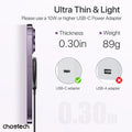 Choetech T697-F 3-in-1 Magnetic Charger for iPhone & AirPods (1.5M) - SuperSaverAU - view 6