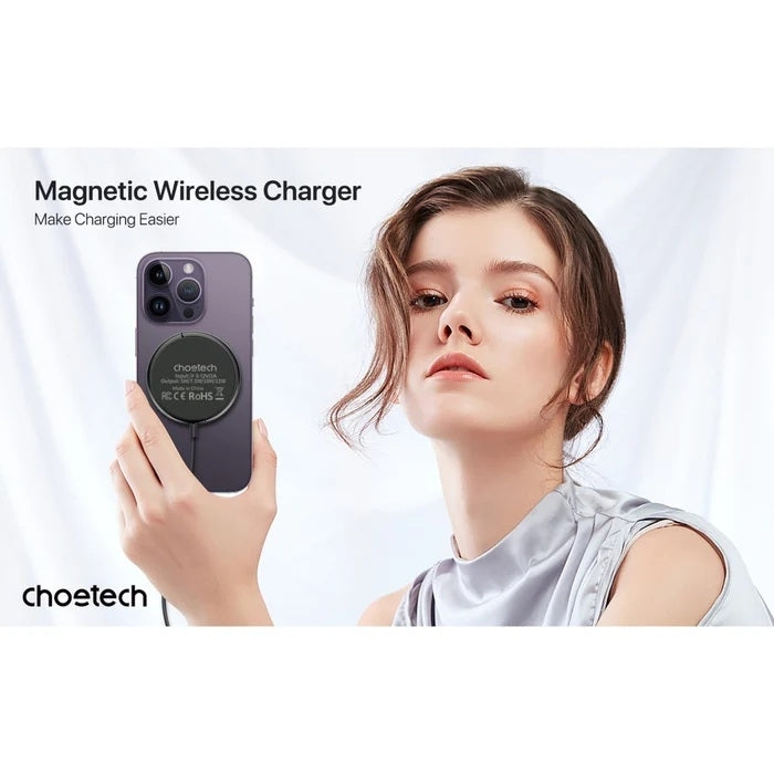 Choetech T697-F 3-in-1 Magnetic Charger for iPhone & AirPods (1.5M)