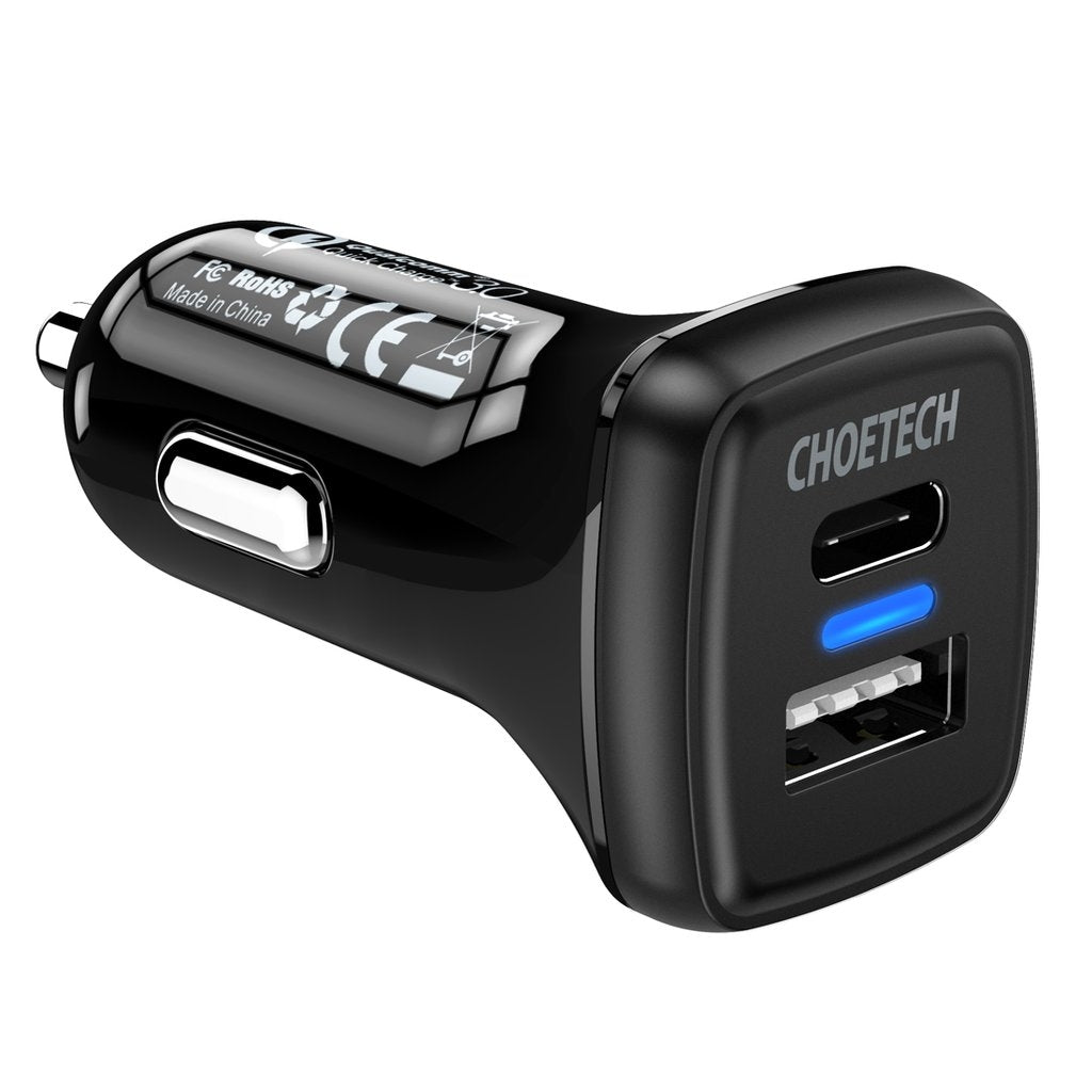 Choetech TC0005 36W Quick Charge 3.0 USB Type-C Car Charger - SuperSaverAU - view 1