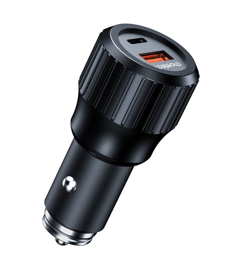 CHOETECH Dual-Port Fast Car Charger - PD45W USB-C & QC3.0 USB-A, 12V-24V - SuperSaverAU - view 1