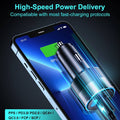 CHOETECH TC0011 130W 3 Ports (Dual USB-C Port PD3.0 + USB-A Port) Fast Car Charger - SuperSaverAU - view 4