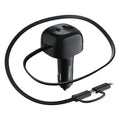 CHOETECH TC0036 PD45W USB-C+USB-A car charger with C+L Interface - SuperSaverAU - view 1