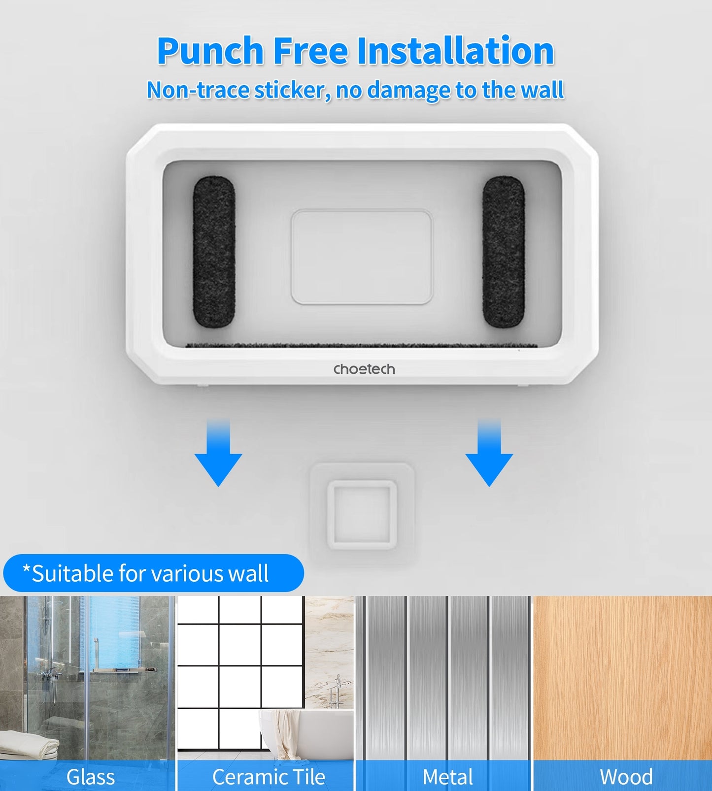 Choetech WPC008 Waterproof Phone Holder for 6.7" Devices