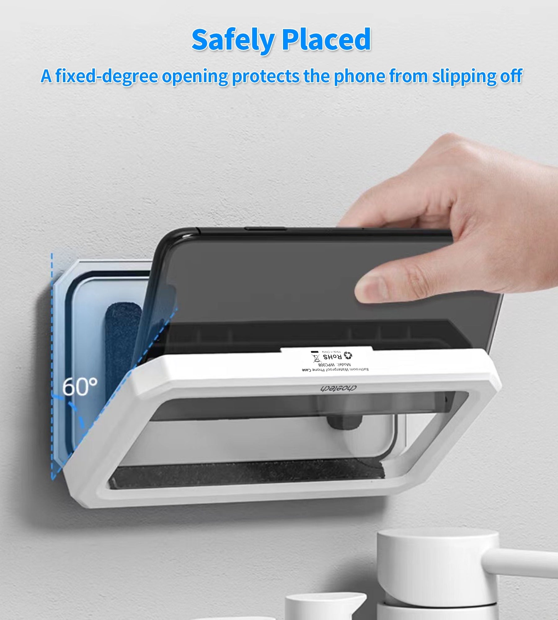 Choetech WPC008 Waterproof Phone Holder for 6.7" Devices - SuperSaverAU - view 7