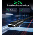CHOETECH XCC-1035 USB-C M to M PD3.1 240W Super Fast Charging Cable 1M - SuperSaverAU - view 5