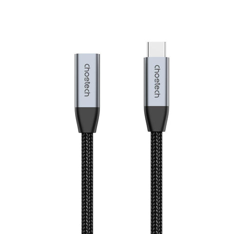 CHOETECH XCC-1039 100W Type-C Female to Type-C Male Extension Cable 2M - SuperSaverAU - view 1