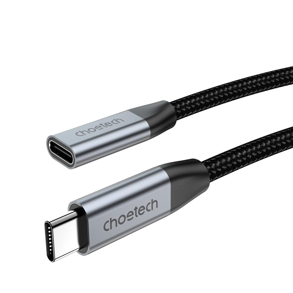 CHOETECH XCC-1039 100W Type-C Female to Type-C Male Extension Cable 2M - SuperSaverAU - view 4